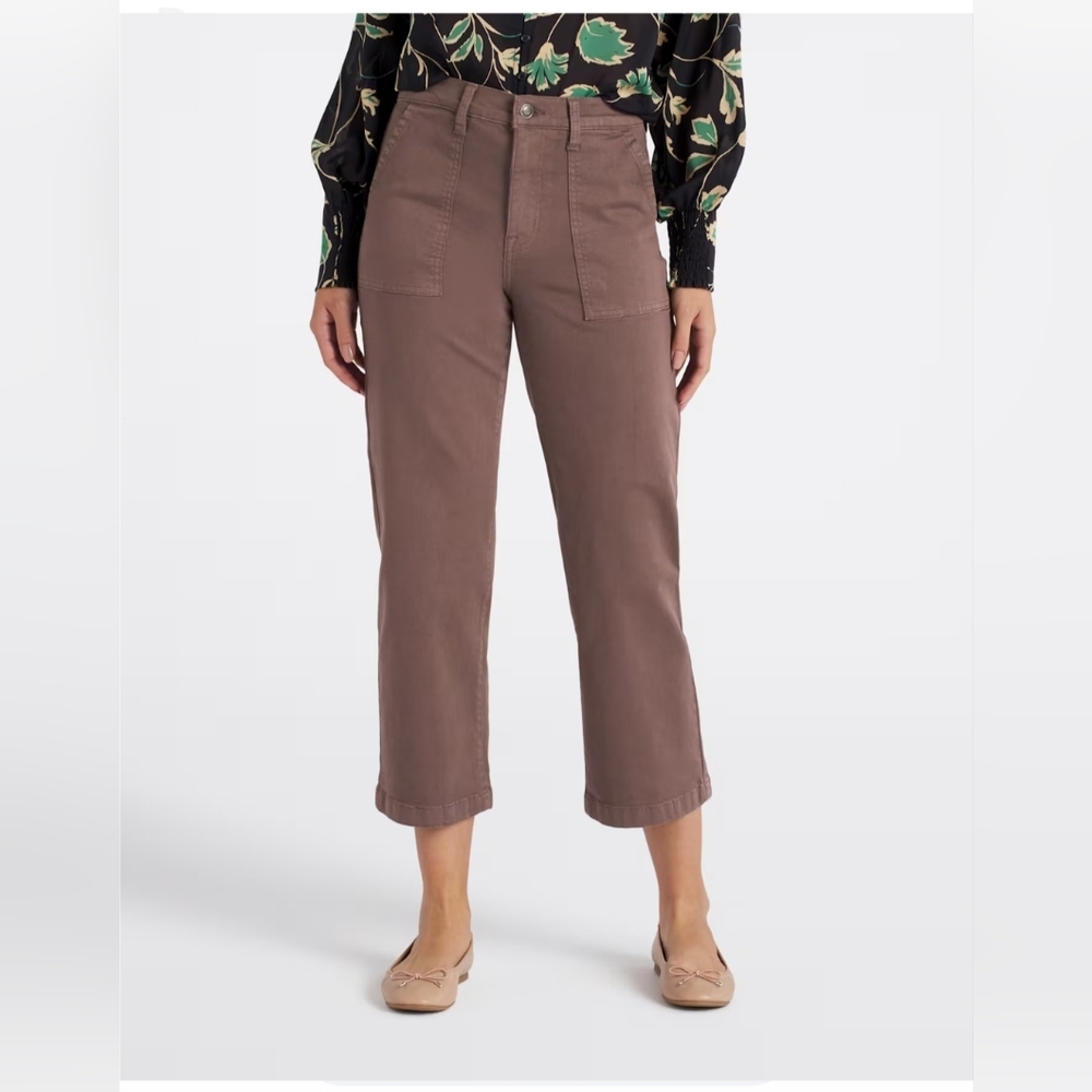 Studio Women's Taupe Ankle Jeans